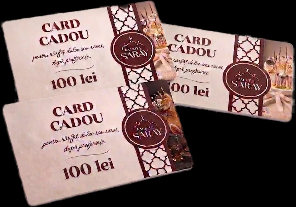 Card cadou Saray 100 Lei