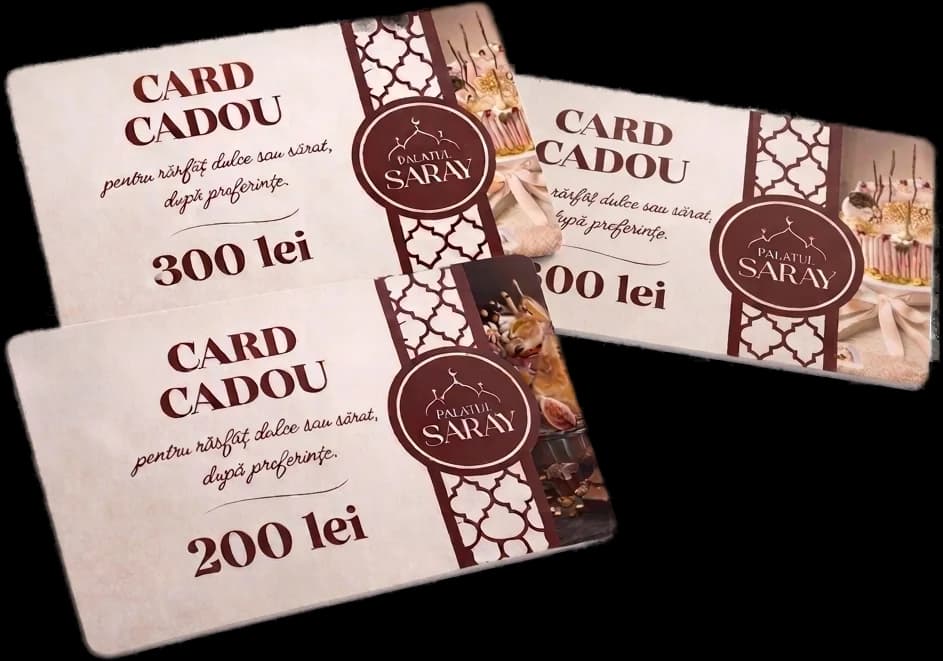 Card cadou Saray 200 Lei