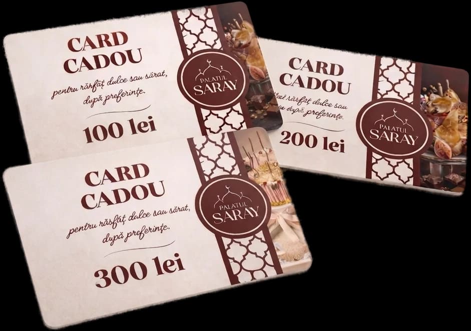 Card cadou Saray 300 Lei